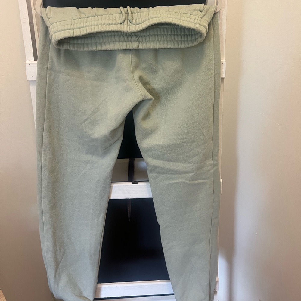 Aritzia Sage Green Track Pants